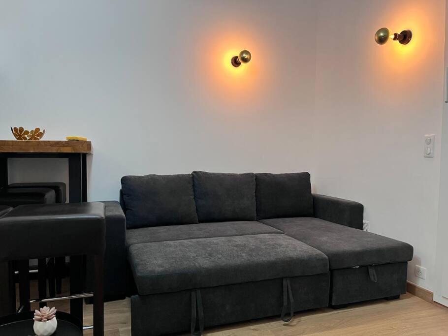 Appartement Indep Cosy Avec Jardin 생드니 외부 사진