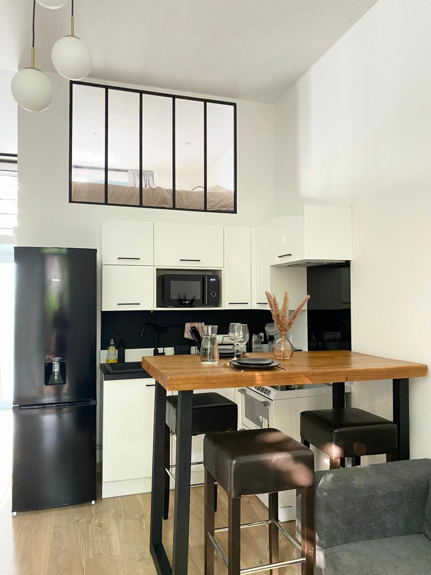 Appartement Indep Cosy Avec Jardin 생드니 외부 사진